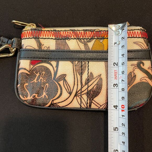~ Sakroots Wristlet** Boho The Sak Phone Zipper Pocket Key Strap Wallet Bag - Picture 11 of 12